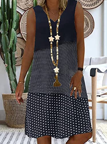 Minetom Donna Estivo Vestito da Spiaggia Casuale