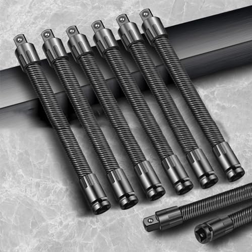 Extensor flexible de 1/2 para tuercas inaccesibles con llave de impacto 4