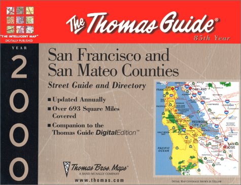 Amazon | Thomas Guide 2000 San Franciso and San Mateo Counties: Street ...