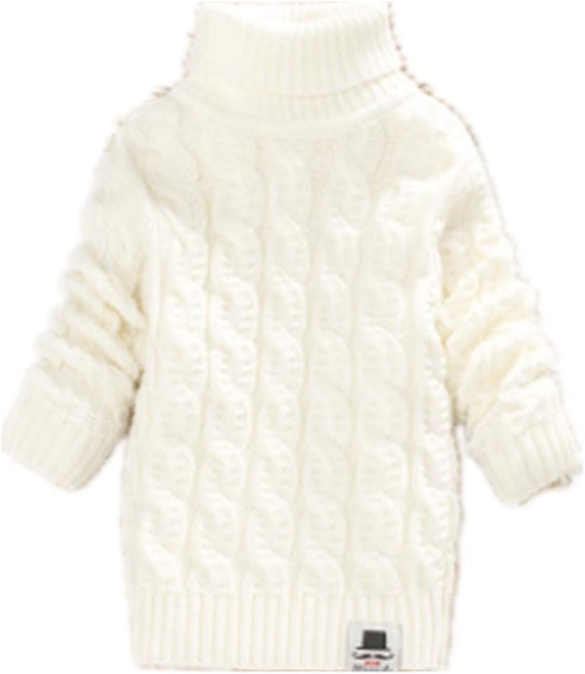 Nine Minow Boys Girls Turtleneck Sweaters Soft Warm Children's Sweater
