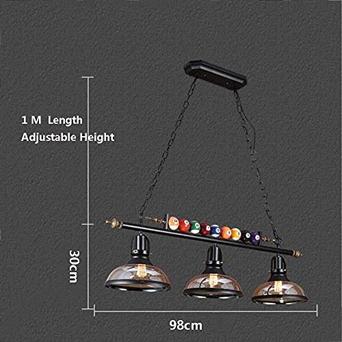 Lampe de billard à LED luminaire suspendu pour éclairage tapis de jeu - 4