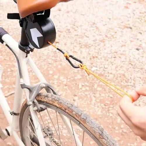 Dispositif de remorquage portable velo elastique anti chocs - 7