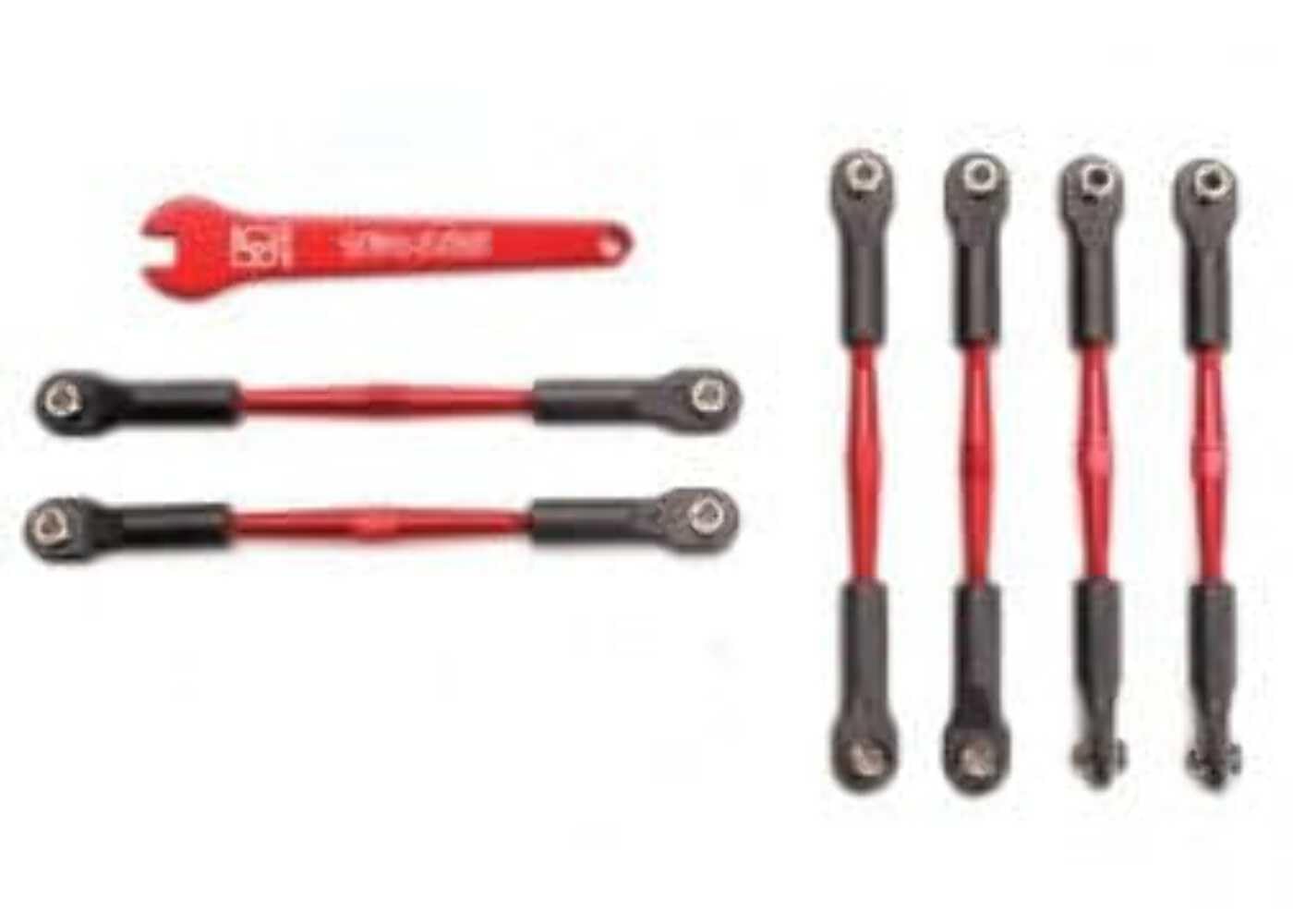 Amazon.com: Traxxas 5539X Aluminum Turnbuckles Assembled with Rod