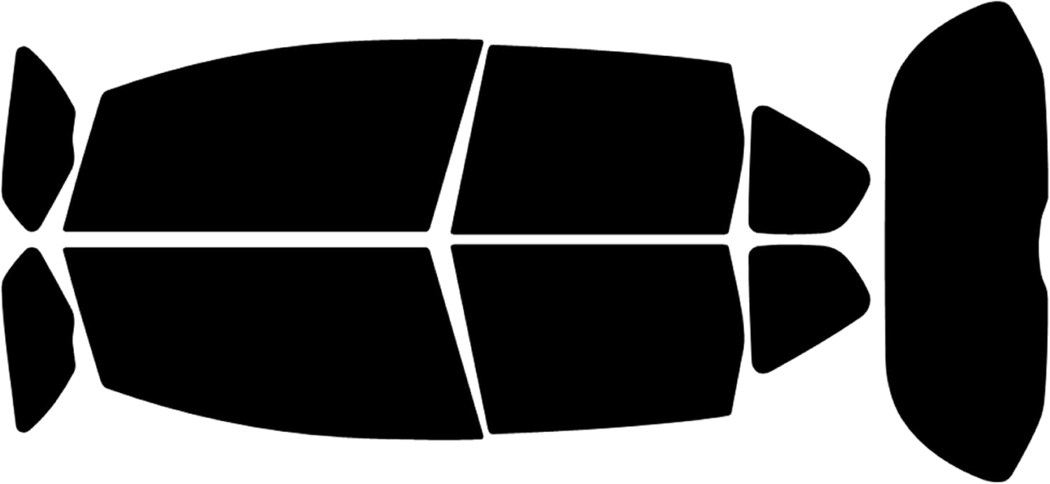 Trueline Automotive Precut Car Window Tint Compatible with Honda Fit 2009-2014 - 20% All Side and Back Windows - Window Tint Film - Pre Cut Window Tint for Car Windows - Tint Kit