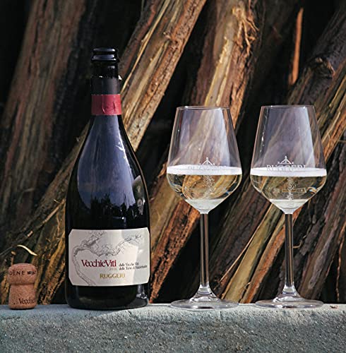 Ruggeri Prosecco Vecchie Viti Superiore DOCG Brut– Italienischer Schaumwein aus der Region Valdobbiadene (1 x 0,75l)