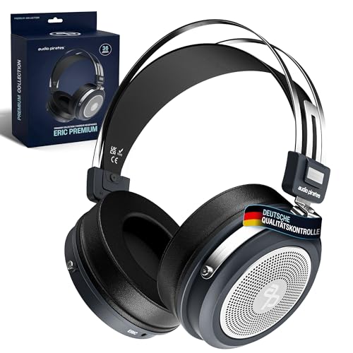 Casque HiFi audio pirates avec son haute fidélité pur et adaptateur jack 6,3 mm