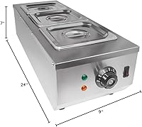 Vista 10 de ALDKitchen - Olla para derretir chocolate, calentador eléctrico de alimentos, derretidor profesional de dulces, 110 V