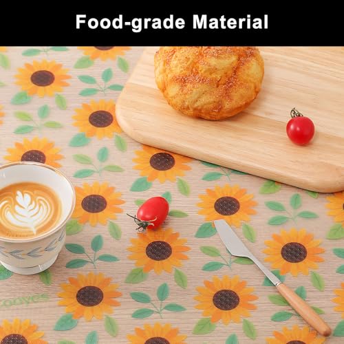 Image of Cooyes Shelf Liner - Premium Non-Adhesive Cabinet & Drawer Liner for Kitchen - Waterproof Shelf Paper with Modern Pattern - Durable EVA Cabinet Mat - Easy to Cut