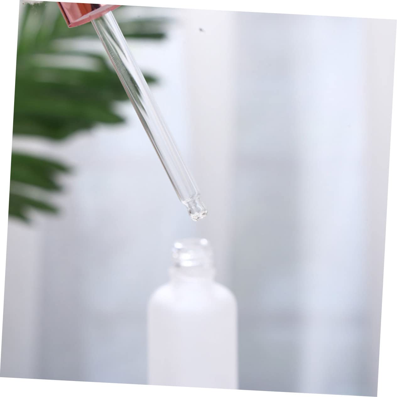 minkissy 12pièces Flacon Compte-gouttes Verre de Lot de Format Voyage pour Huiles Essentielles et Parfums