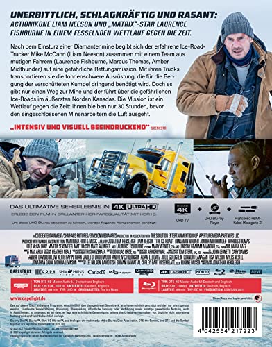 The Ice Road – 4K Steelbook (UHD + Blu-ray Disc)