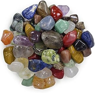 Hypnotic Gems 3 Pounds Brazilian Tumbled Polished Natural Stones Assorted Mix - Small