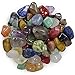 Hypnotic Gems 2 Pounds Brazilian Tumbled Polished Natural Stones Assorted Mix - Small Size - 0.75" to 1.25" - Average 1"