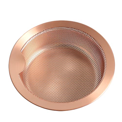 Colador para fregadero acero inoxidable cobre 5.5"