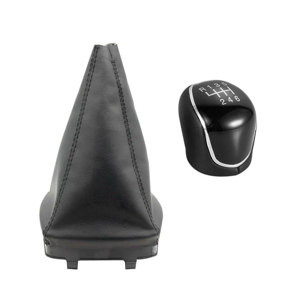 GZNBB Car Manual Gear Shift Knob Boot Cover Gaiter Lever Shifter Handle Stick, for Ford Mondeo 4 Mk4 IV 2007-2014