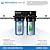 iSpring F2WGB21BM Whole House 4.5"x10" Water Filtration CTO Carbon Block and Iron and Manganese Reducing Water Filter Replacement Cartridge Pack Set