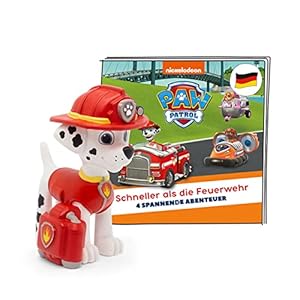 tonies Hörfiguren für Toniebox, Paw Patrol – Schneller als die Feuerwehr, Hörspiel mit 4 Geschichten für Kinder ab 3…