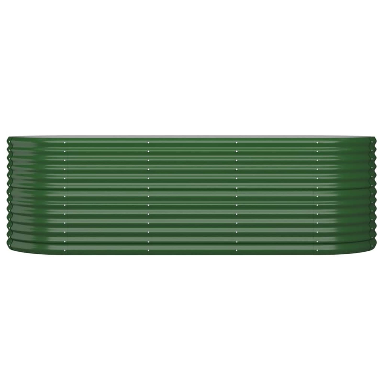 Letto rialzato giardino, struttura in acciaio zincato, dimensioni 224x80x68 cm, fioriera da esterno, vaso per piante, aiuola rialzata, orto domestico, spazio per fiori, coltivazione erbe aromatiche, g