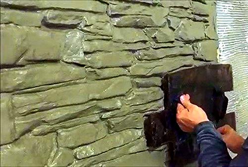 image for Polymolds Granite Mat Stamp Texturing Skin Slate Pattern Stone Decorat