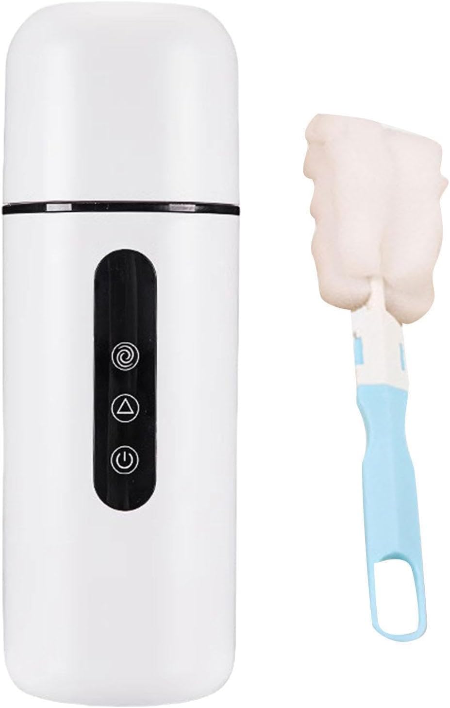 Portable Electric Kettle 12V/24V Car Heater with Built-In Stirring, Compact Travel Kettle for Coffee, Tea, Soup - Ideal for Camping, Road Trips, Office Use