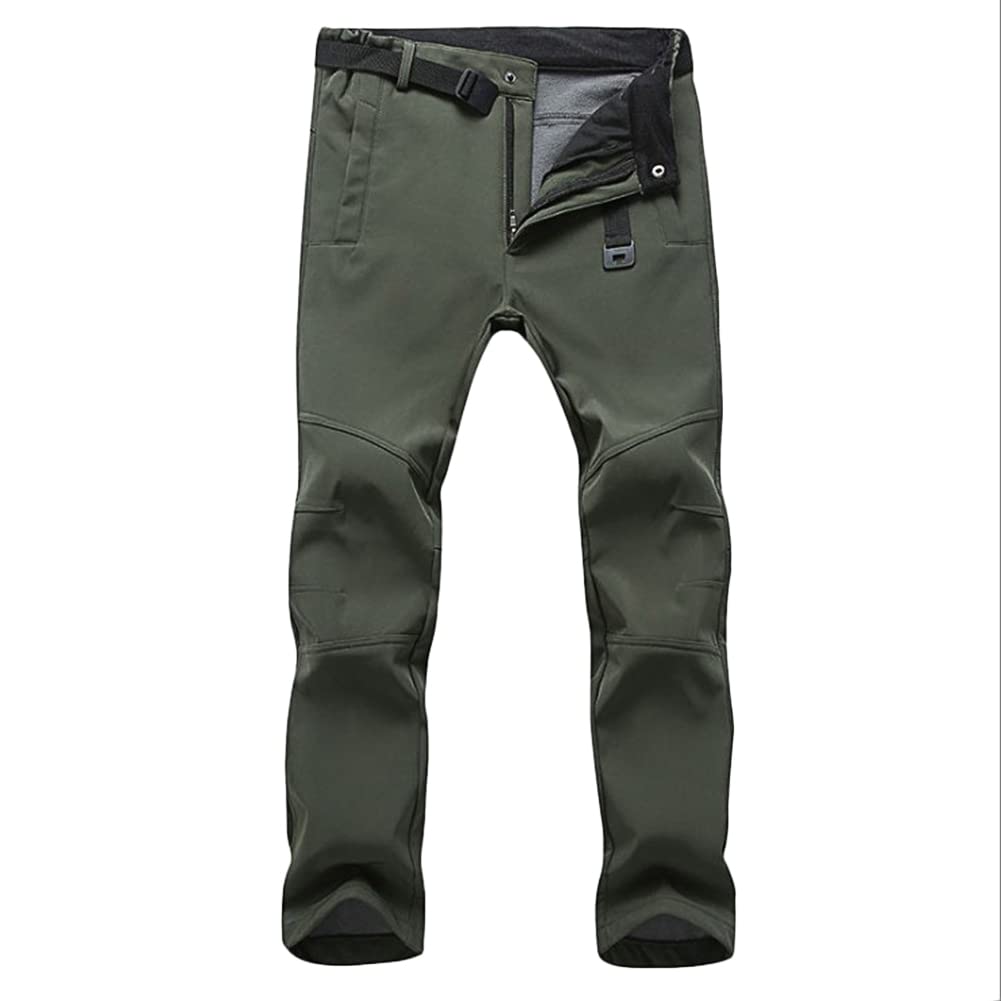 Pantaloni Trekking Sci Uomo/Donna Invernali Pantaloni da Lavoro Termici Impermeabile Pantaloni Softshell Montagna Escursionismo Caldo All'aperto