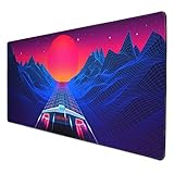 [Wasserdichte Beschichtung]Wenn ihr schreibtisch ziemlich leicht verstaubt, müssen sie sich keine sorgen machen, wenn sie dieses gaming-pad ihrem desktop hinzufügen. Wenn flüssigkeit auf das pad spritzt, formt es sich zu wassertropfen und rutscht nach unten. Leicht zu reinigen und wird ihre arbeit oder ihr spiel nicht verzögern. Verwenden sie einfach ein feuchtes tuch, um es zu reinigen, wenn es schmutzig wird und es ist so gut wie neu.