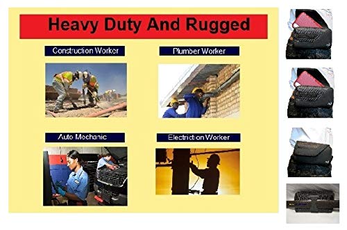 Nite Ize Nylon Cell Phone Pouch For Samsung Galaxy S23 S22 S21 S20+ Plus 5G / S20 Holster Belt Clip Holder, Rugged, Heavy Duty, Fit (Defender/Commuter) Case - Sideways #TOP6