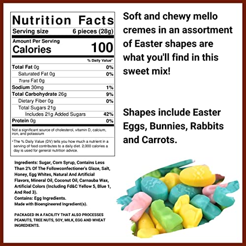 Pastel Easter Mello Creme Candy Mix 1.5 Lb Tub miniatura 3