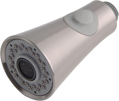 Repuesto de llave extraíble con cabezal rociador, para regadera o cocina, de níquel cepillado