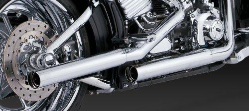 ソフテイル　バンス　マフラー バンス＆ハインズ （VANCE&HINES） ビッグラディウス 2-into-2