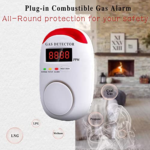 Colorwell Natural Gas Detector Plug-In Propane Gas Detector For Home & Rv Gas Leak Detector For Lng, Lpg, Methane. #TOP2