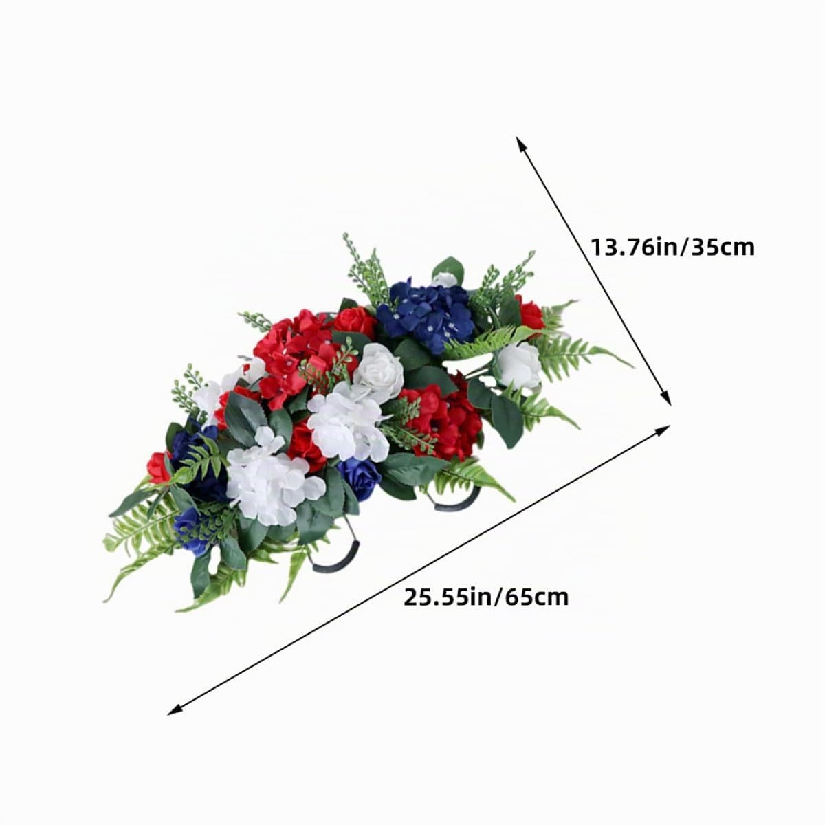 Fleurs Funéraires Artificielles pour Tombe, Décorations Commémoratives