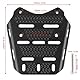 Gepäckträger hinten, Dioche Black Motorrad Gepäckträger hinten CNC Aluminiumlegierung Halterung passend für PCX 125 150 2014 2019 Aluminiumlegierung
