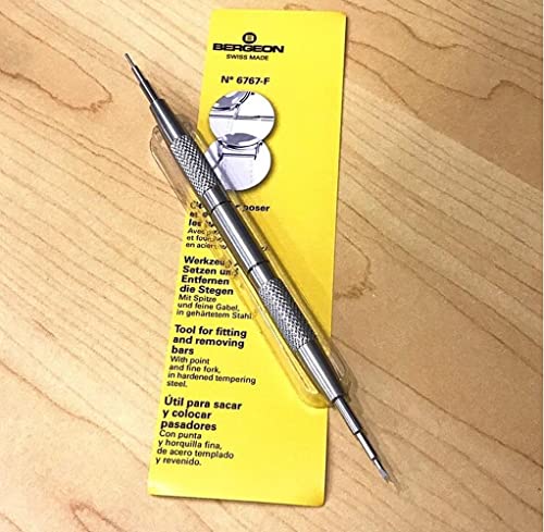 1pcs BG 6767-F Barra de resorte fino Extracción de herramienta de reloj Cover