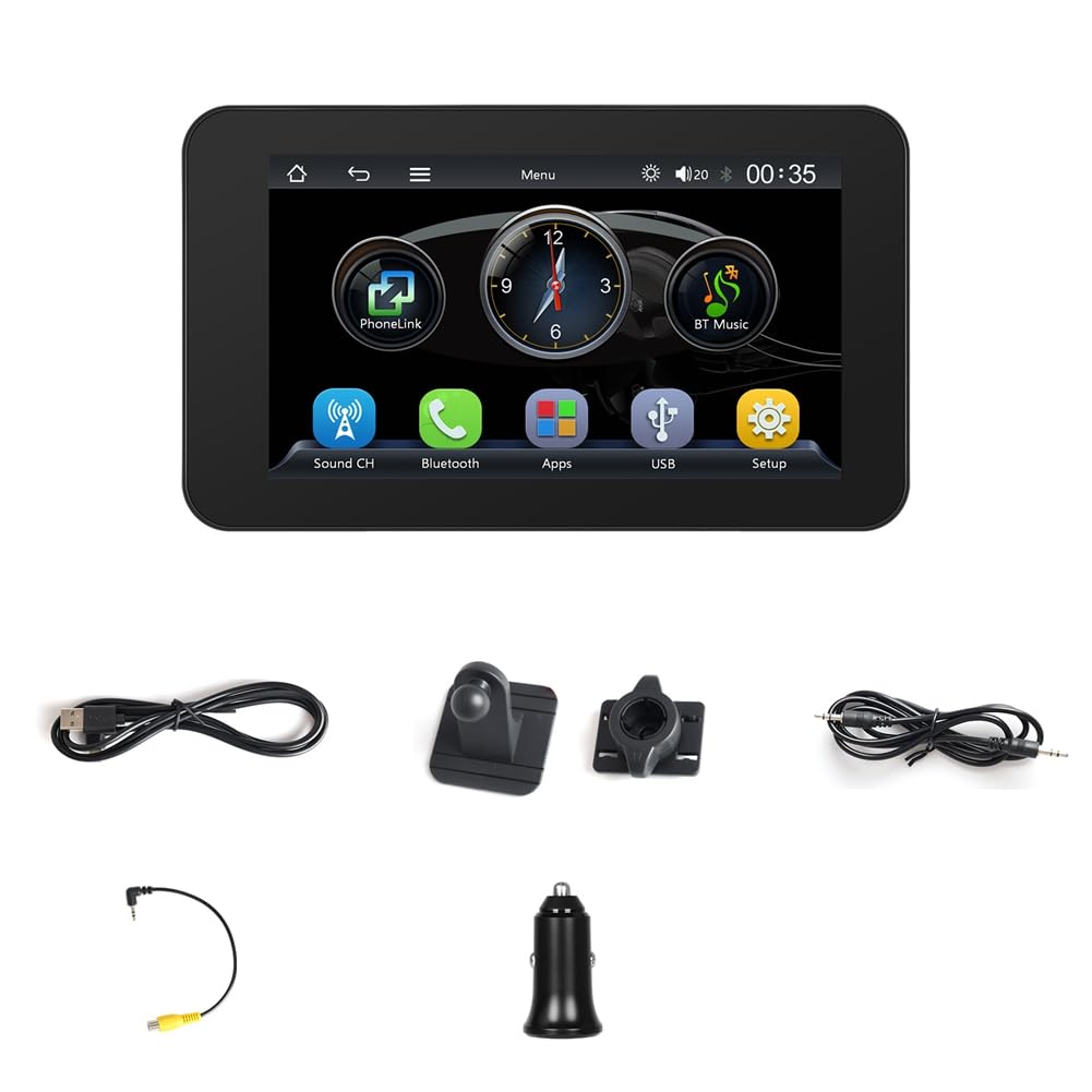 4,7'' Auto-Monitor CarPlay CarPlay Android Auto EQ Sound Armaturenbrett Screen Player Screen Player