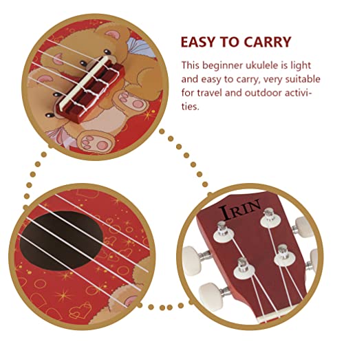 SUPVOX Concert ukuléle 21 pouces Ukelele Professional Ukulele Professional Instrument - Les Beatles, Paul McCartney, John Lennon, RIngo Starr, George Harrison SUPVOX Concert ukuléle 21 pouces Ukelele Professional Ukulele Professional Instrument – Image 5