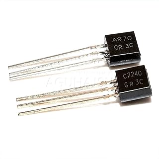 50pcs 2SA970 2SC2240 TO92 (50PCS* A970 +50PCS* C2240) TO-92 Bipolar Transistors - BJT NPN