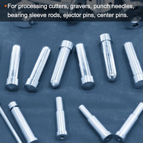 sourcing map 8 Stück Runde Stäbe 7mm x 100mm Hochgeschwindigkeitsstahl (HSS) Drehbankstangen DIY Handwerkszeug zum Drehen, Fräsen, Bohren und Gewindeschneiden