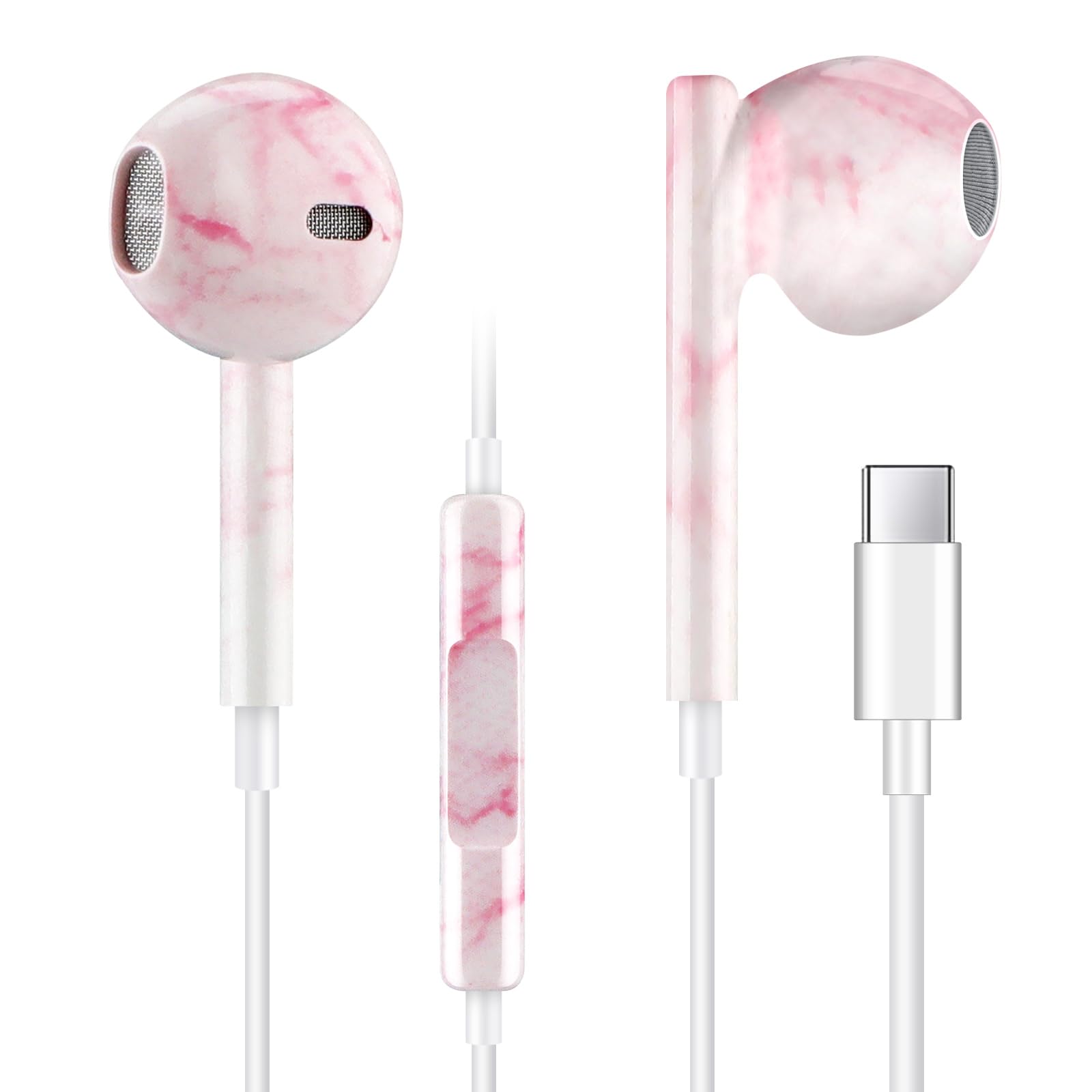 Amazon.co.jp: タイプc イヤホン 有線 Type-C イヤホンマイク c