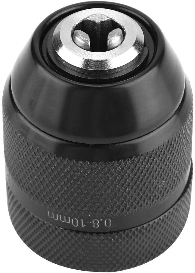 3/8-24unf Drill Chuck, 3/8in 0.8-10mm Drill Chuck Adapter, Power Drill Chucks Suitable for Impact Drills with Power Above 1050w