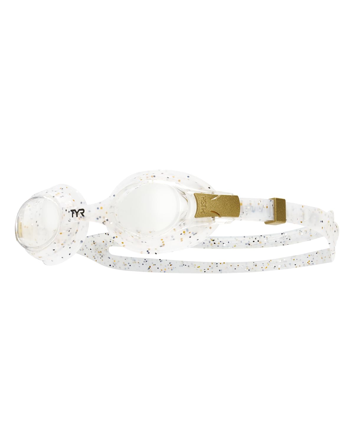 x Katie Ledecky Swimple Swirl/Glitter Goggles - Youth Non-Mirrored Swim Eyewear