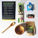 Jade Leaf - Organic Japanese Matcha Green Tea Face Mask DIY Starter Kit - Antioxidants - Essential Nutrients - Gentle Detox