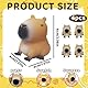 4 Stück Capybara Squishy, Niedliche Capybara Anti-Stress-Spielzeuge, Perfekt für Büro, Schule oder als Geschenk, Ideal für Stressabbau und Entspannung