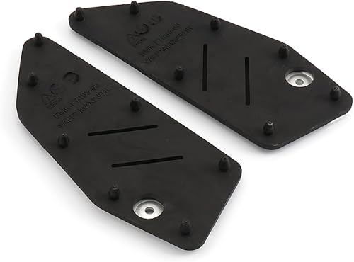 Miniatura 3 de X-MAX - Estriberas para Yamaha XMAX 125 250 300 400 2017-2023 placa de motocicleta antideslizante placa de pedal reposapiés (negro)