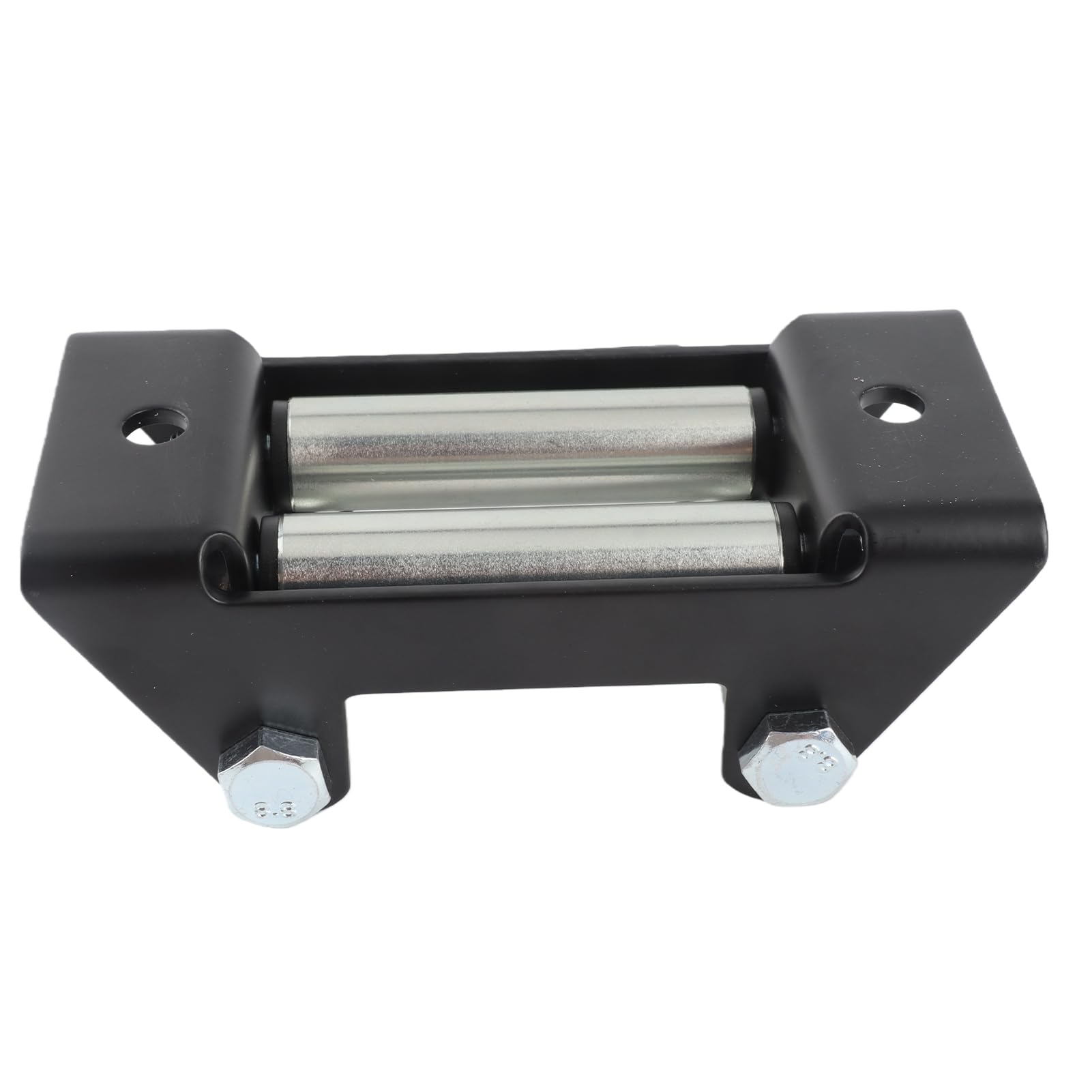 CHICIRIS Passacavo a Rulli per Verricello in Ferro per Impieghi Gravosi, Distanza tra i Fori 125 Mm/5 Pollici Accessorio Automobilistico Universale