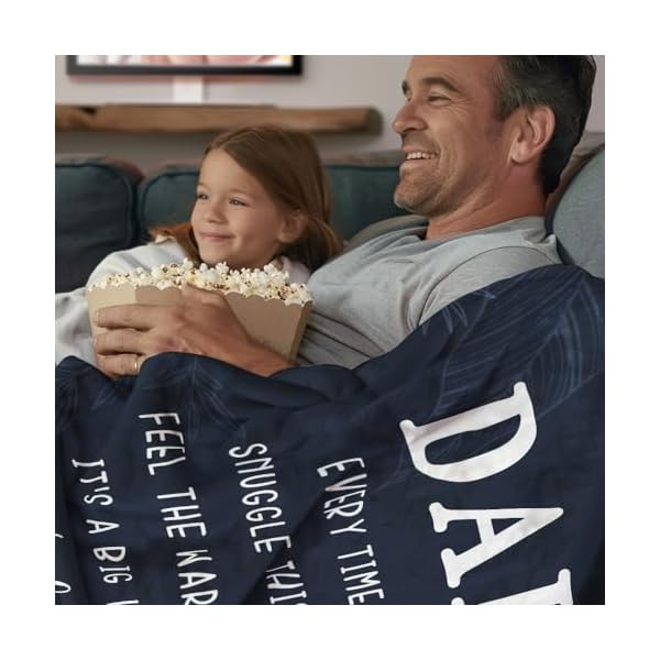 Gift for dad dad gifts from daughter son dad blanket best dad ever gifts dad birthday gift gifts for dad for fathers day thanksgiving christmas 50x60  urban country home decor