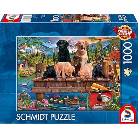 Schmidt Family of Dogs Jigsaw Puzzle Cover