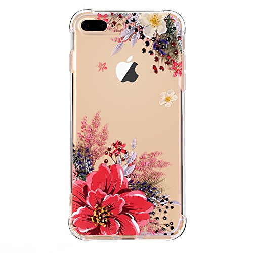 Luolnh Cover iPhone 7 Plus, Custodia Silicone