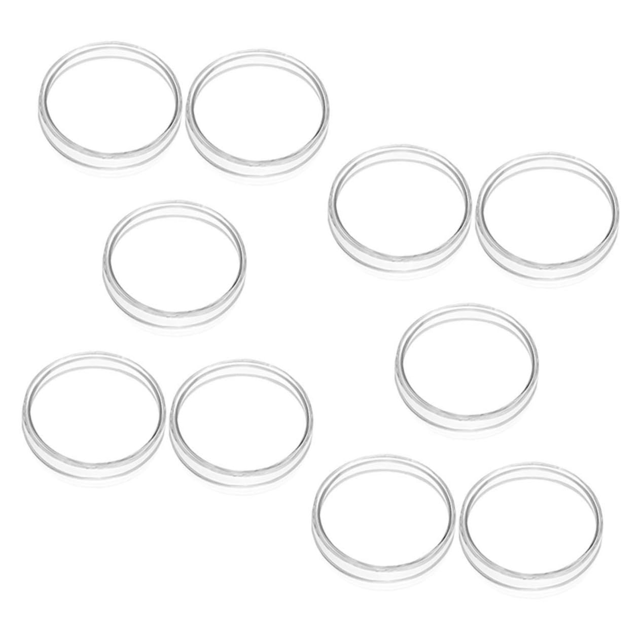 20pcs Disposable Petri Dish Culture Dishes with Lids for Science Petri Tray with Lid Chemistry Petri Dish Chemistry Petri Tray Agar Plates Lab Petri Dishes Agar Dishes Plastic VILLFUL