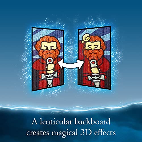 Lego Harry Potter Gryffindor House Banner Set 76409 With LEGO Building Elements, Hogwarts Castle Common Room Toy or Wall Display, Fold Up Travel Toy, Collectible with 3 Minifigures For 9+ Years - Image 6