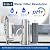 LCF Alkaline Countertop Water Filter, ???????????????????????? ???????????????? Enhanced 6-Stage Stainless Steel Water Filter for Sink Faucet, Reduces Heavy Metals, Bad Taste & 99% Chlorine, 16,000 Gallons(2 Filters)